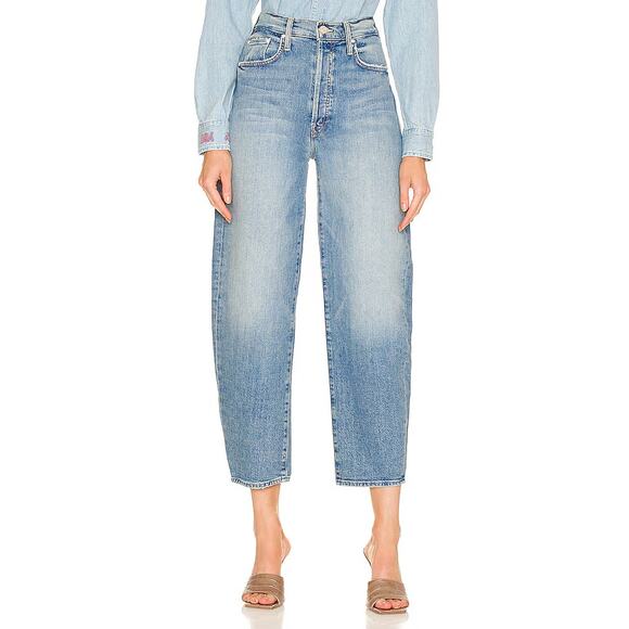 Mother The Curbside High Rise Straight Leg Ankle Jeans Secret Sister 29 - Picture 1 of 15